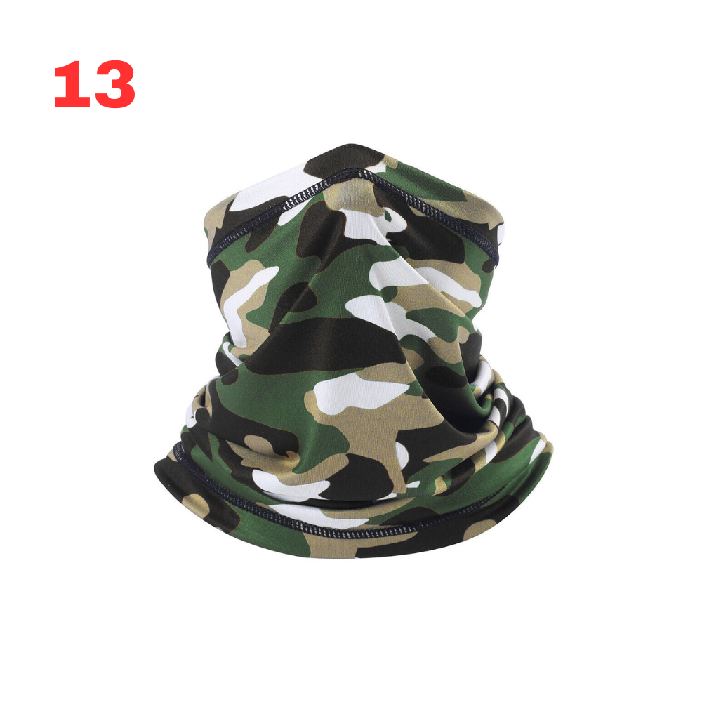 Tactical Camo Neck Breathable Gaiter for Face Mask Balaclava