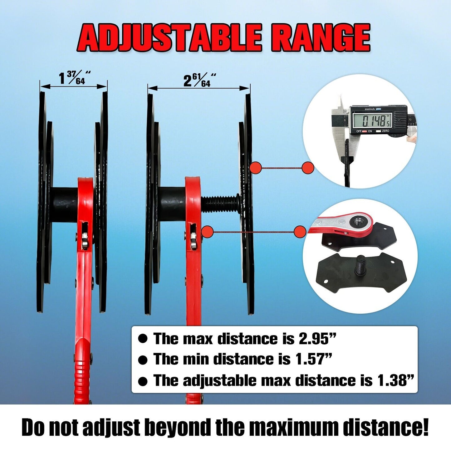 Heavy Duty Tools for Disc Brake Car Compressor Wind Back Tool