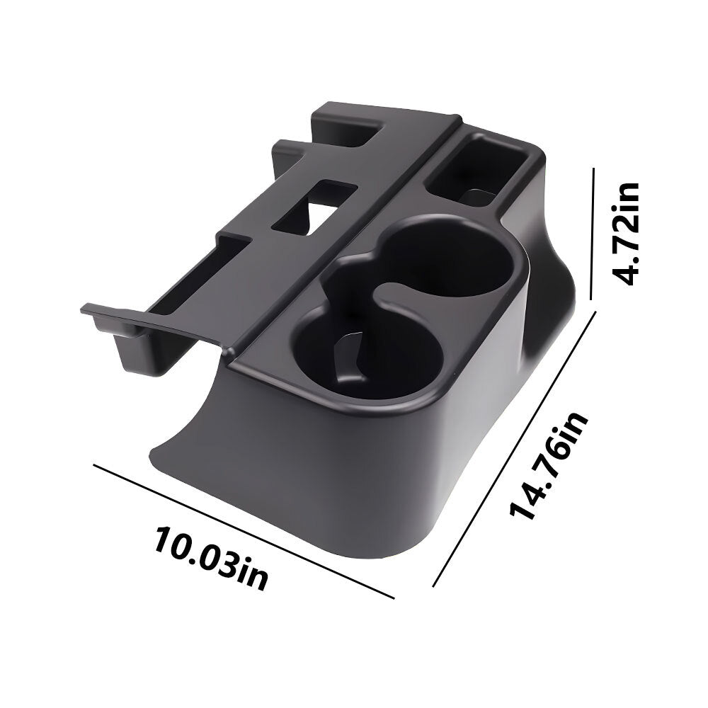 Center Console Cup Holder Matte Black Fit for 1999-2001 Dodge Ram 1500 2500 3500