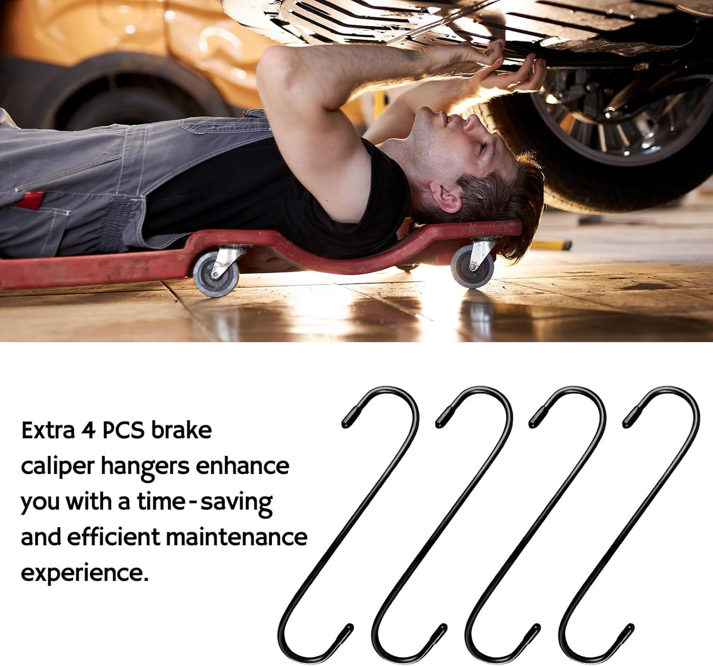 Car Ratchet Brake Single Twin Quad Car Ratchet Install Tool, Press Caliper Spreader Tool, Brake Caliper Wrench Tool, Car Repair Wrench Tools, Car Accessories