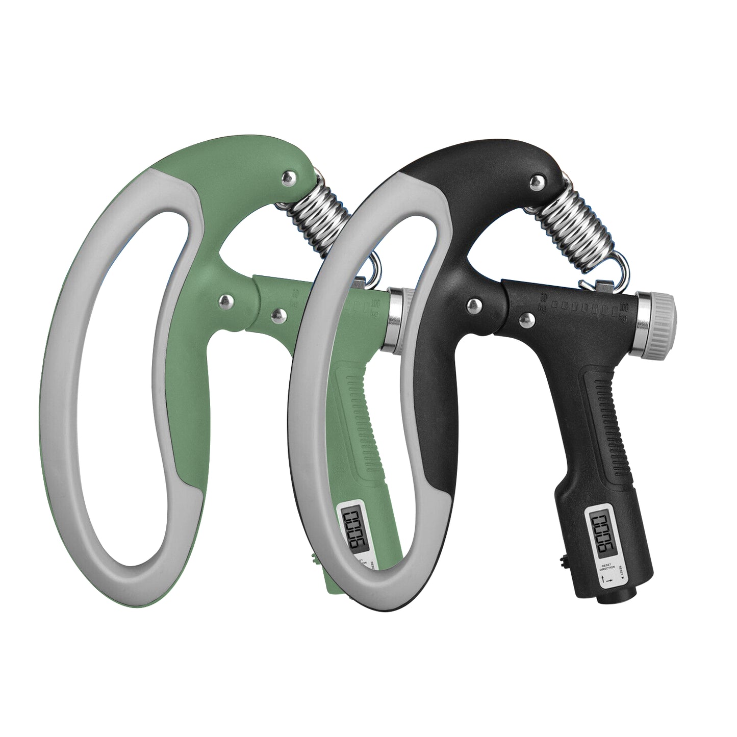 Hand Grip Strength Power Trainer Gripper Strengthener Adjustable Gym Exerciser
