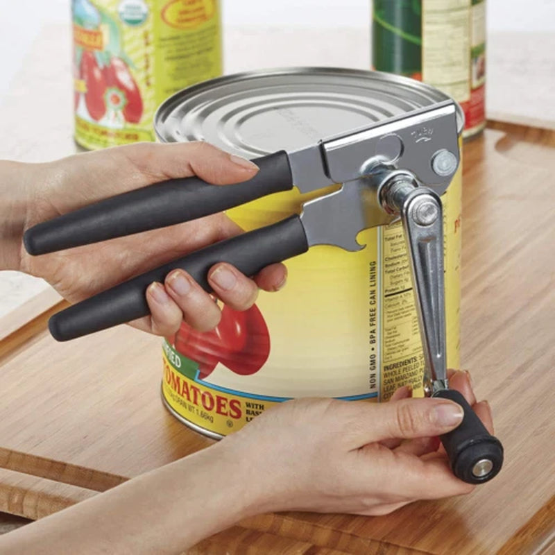 Heavy Duty Commercial Can Opener Hand Crank Can Opener Manual Easy for Big Cans
