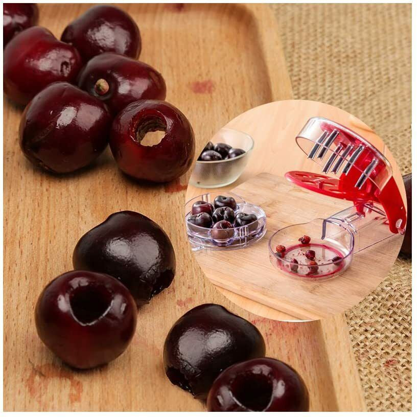 Pitter Stone Seed Remover Cherry Olive Pits Tool Kitchen Corer Fruit Core Stoner