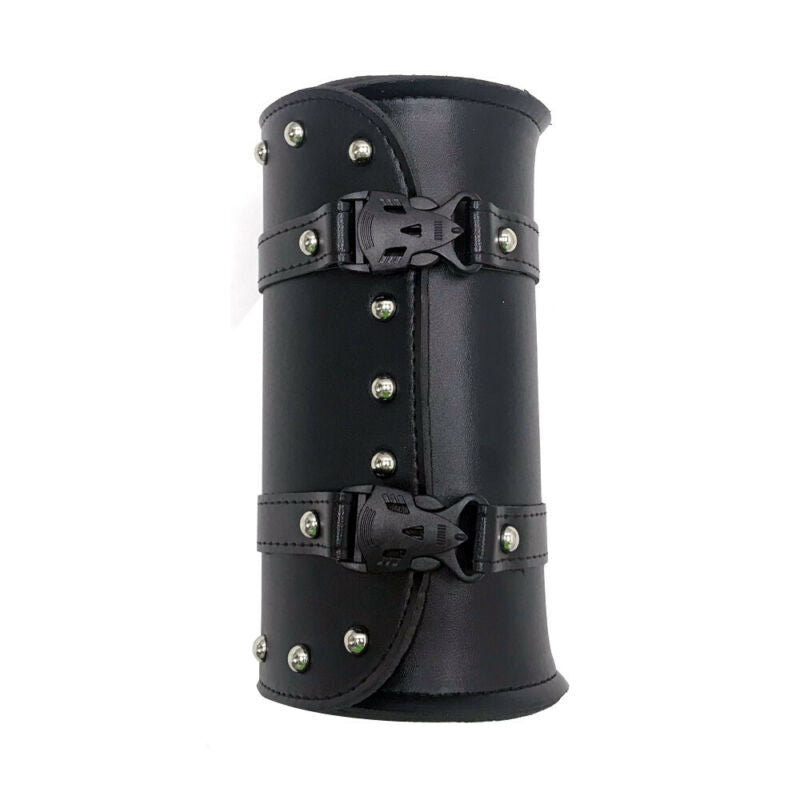 Tool Bag Saddlebag Storage Motorcycle Front Fork Pouch Luggage Handlebar Leather