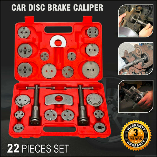 22Pcs Brake Caliper Tool Set and Wind Back TOOL Kit Car Truck Break Disc