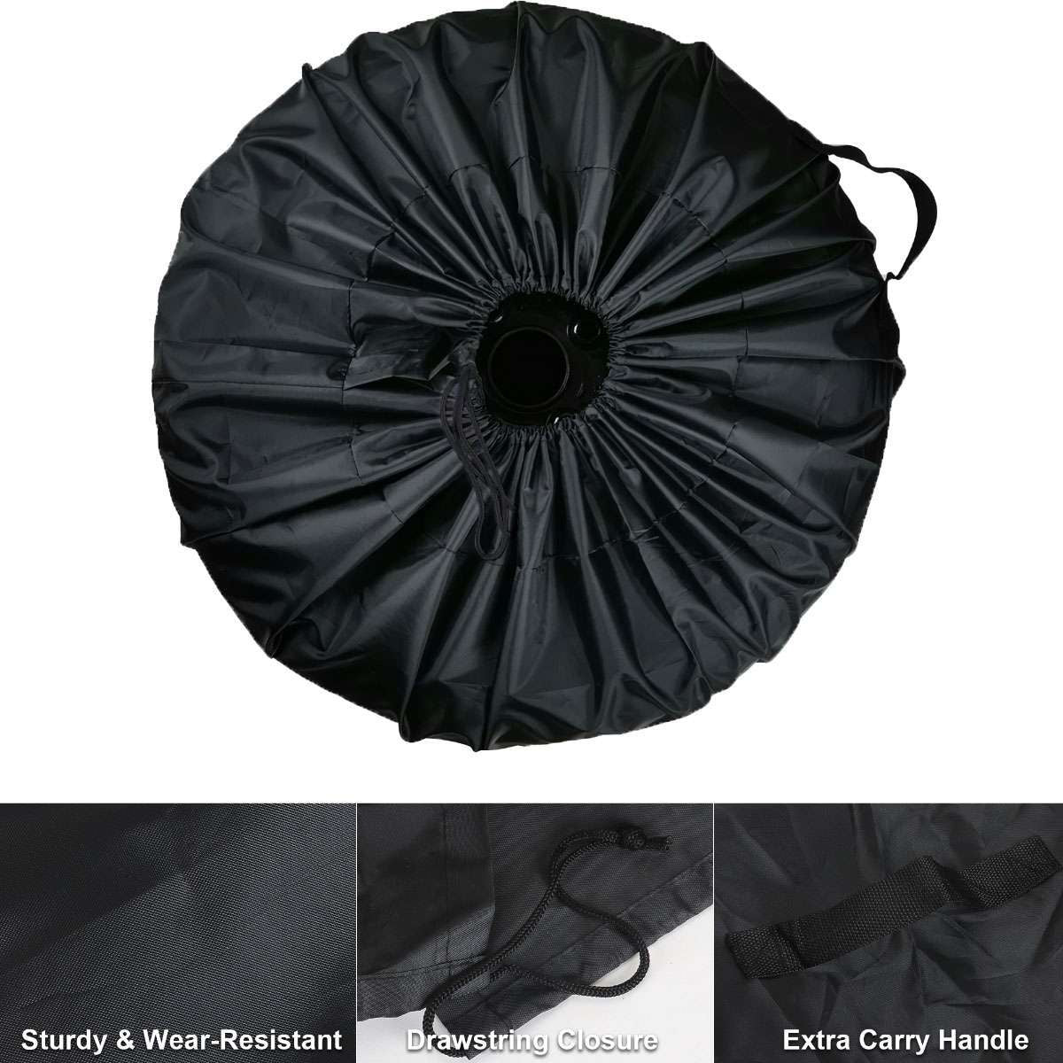 Car/Van Spare Tyre Cover Tire Wheel Bag Storage Carry Waterproof Tire Protector
