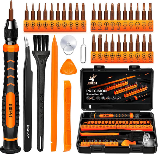 38Pcs Precision Screwdriver Set Tool Kit with Security Torx Repair for Ring Doorbell, Laptop, Watch, Glasses, Etc