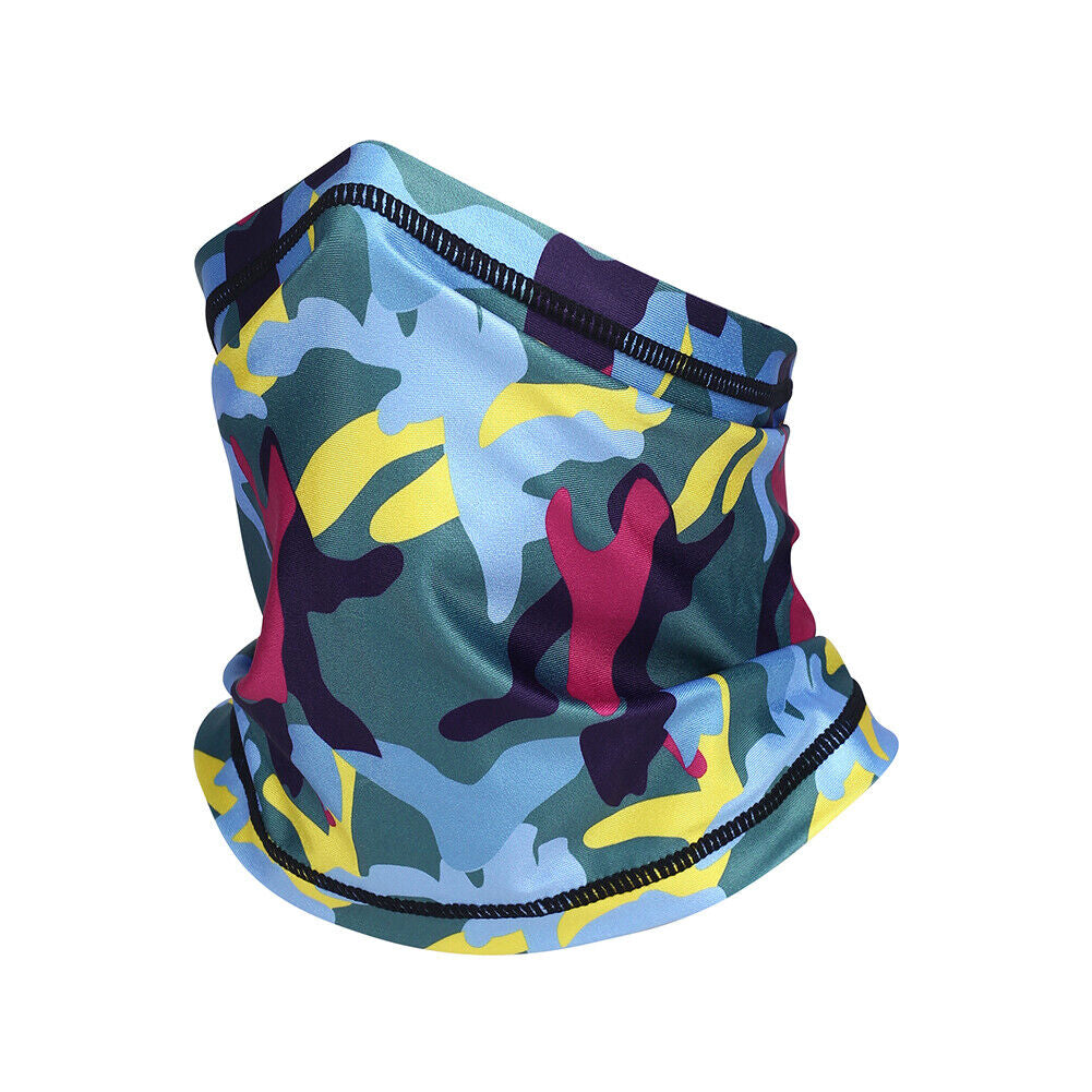 Neck Gaiter Cooling Face Mask Balaclava UV Protection Breathable Bandana Scarf