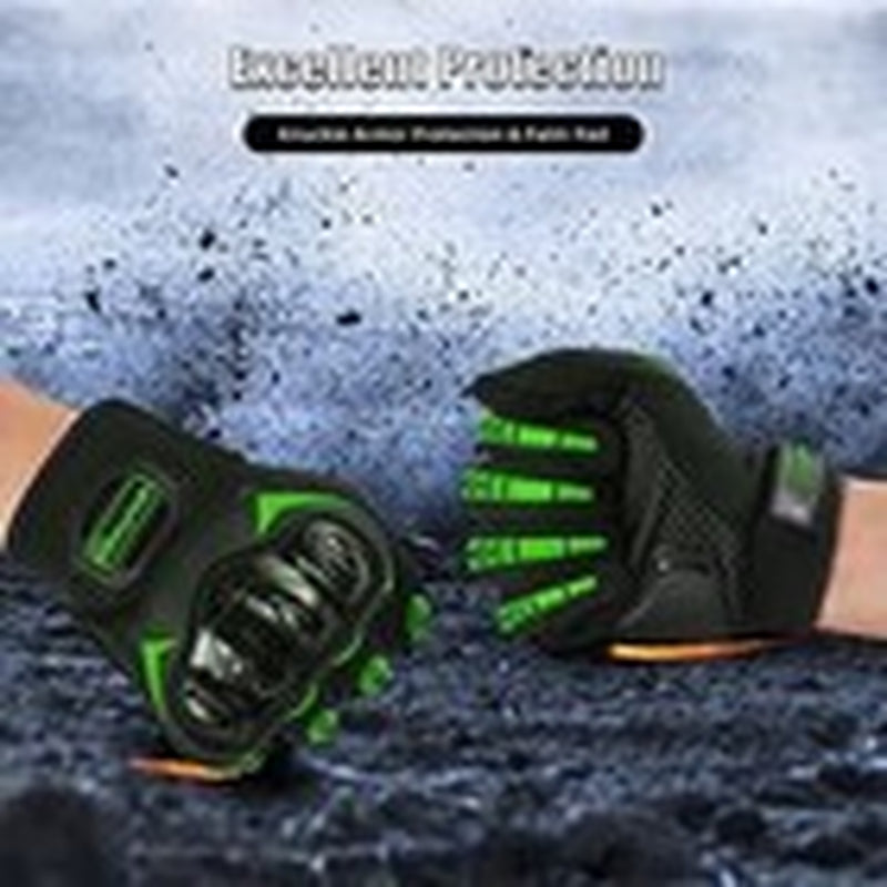 Motorcycle Gloves for Men Women Full Finger Touchscreen Motorbike Riding Gloves