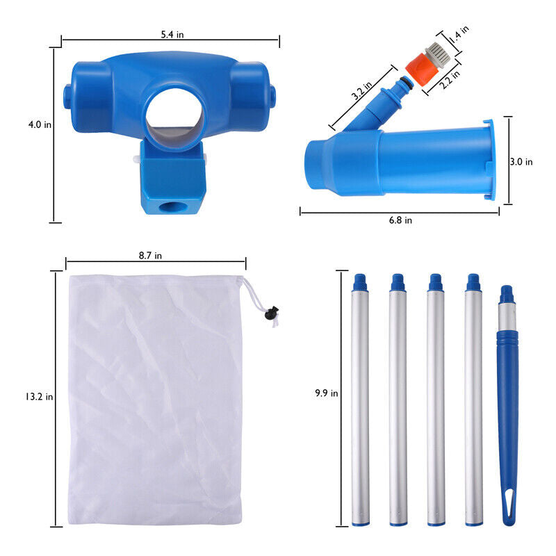Swimming Pool Spa Suction Vacuum Head Cleaner Cleaning Kit Accessories Tool