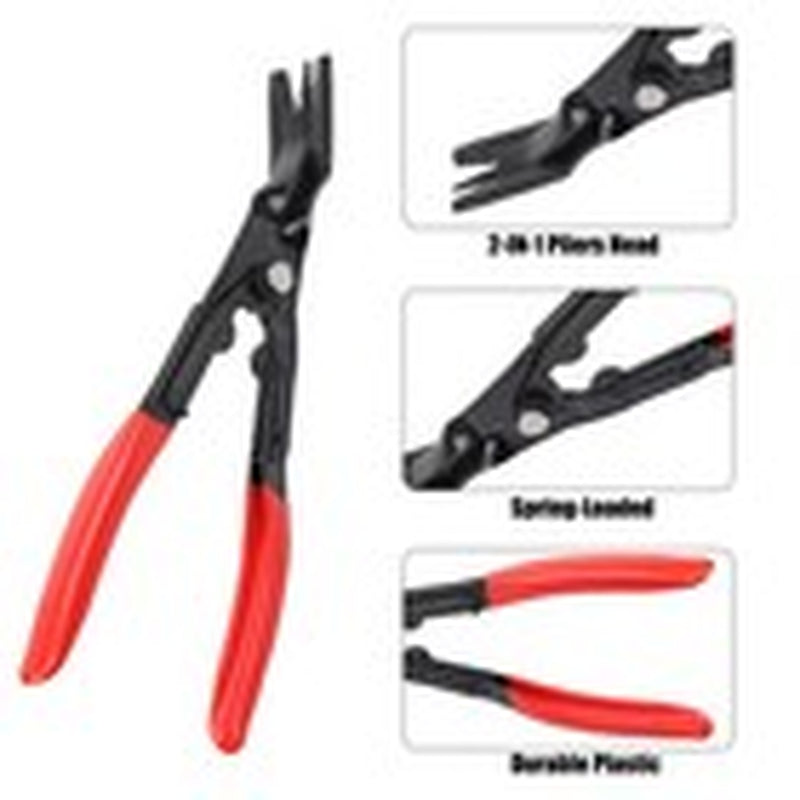 3PCS Auto Trim Clip Remover Tool Removal Pliers Fastener Door Panel Retainer New