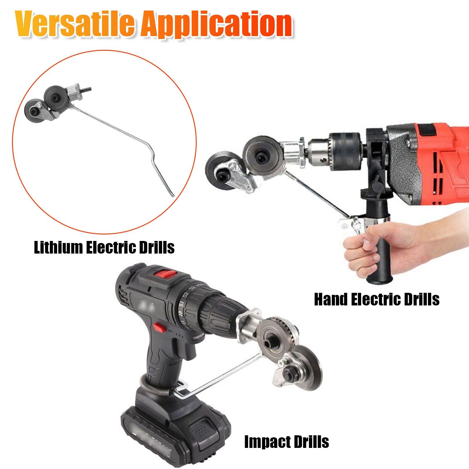 Home Gift  Electric Drill Shearing Machine Metal Electric Drill Sheet Cutting Machine  Tool