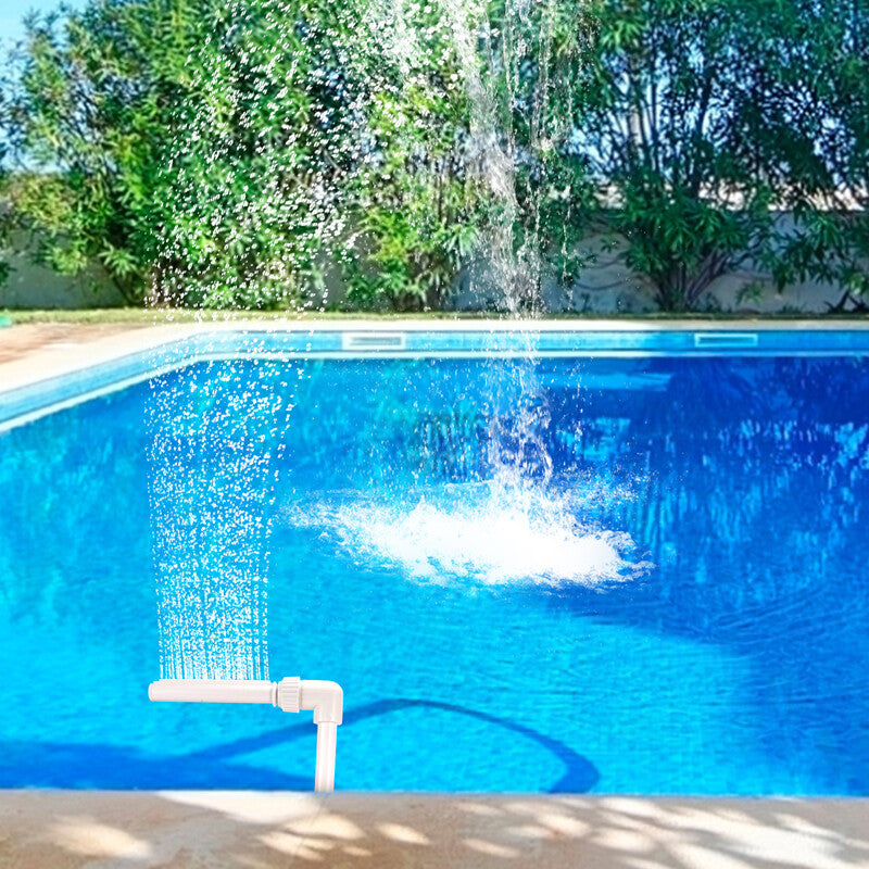 Swimming Pool Waterfall Fountain in Ground above Ground Pool Fountain Sprinkler