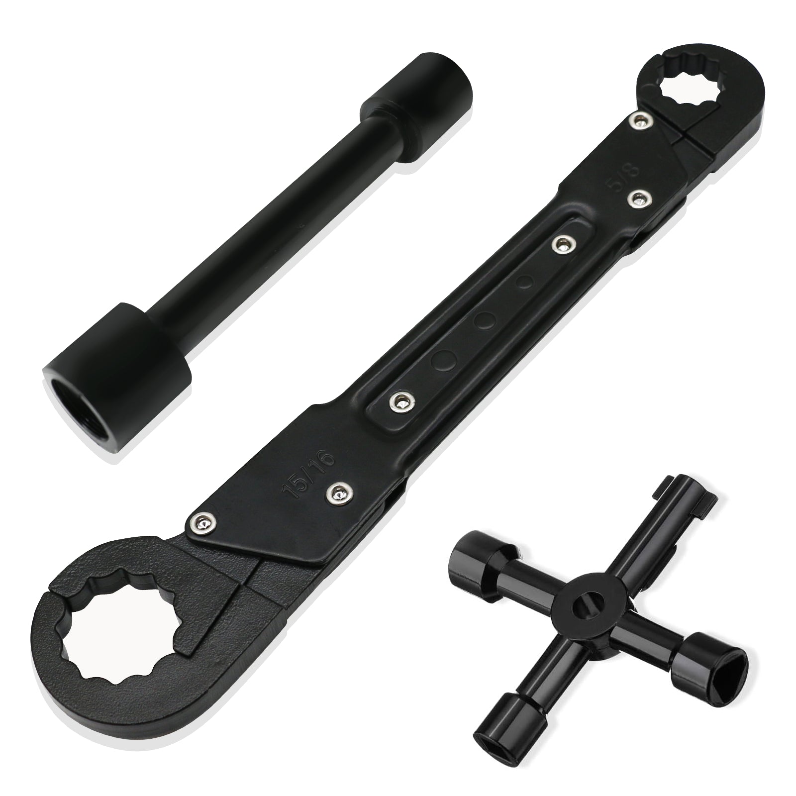 Multi-Use Angle Stop Wrench – Plumbing Tool Kit for Installation & Removal Tasks