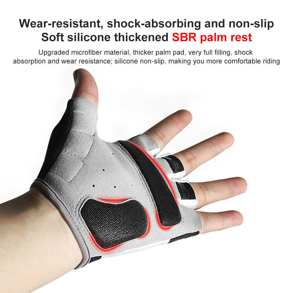  Fishing Gloves UV Sun Protection Gloves Fingerless Gloves for Men Women UPF50+