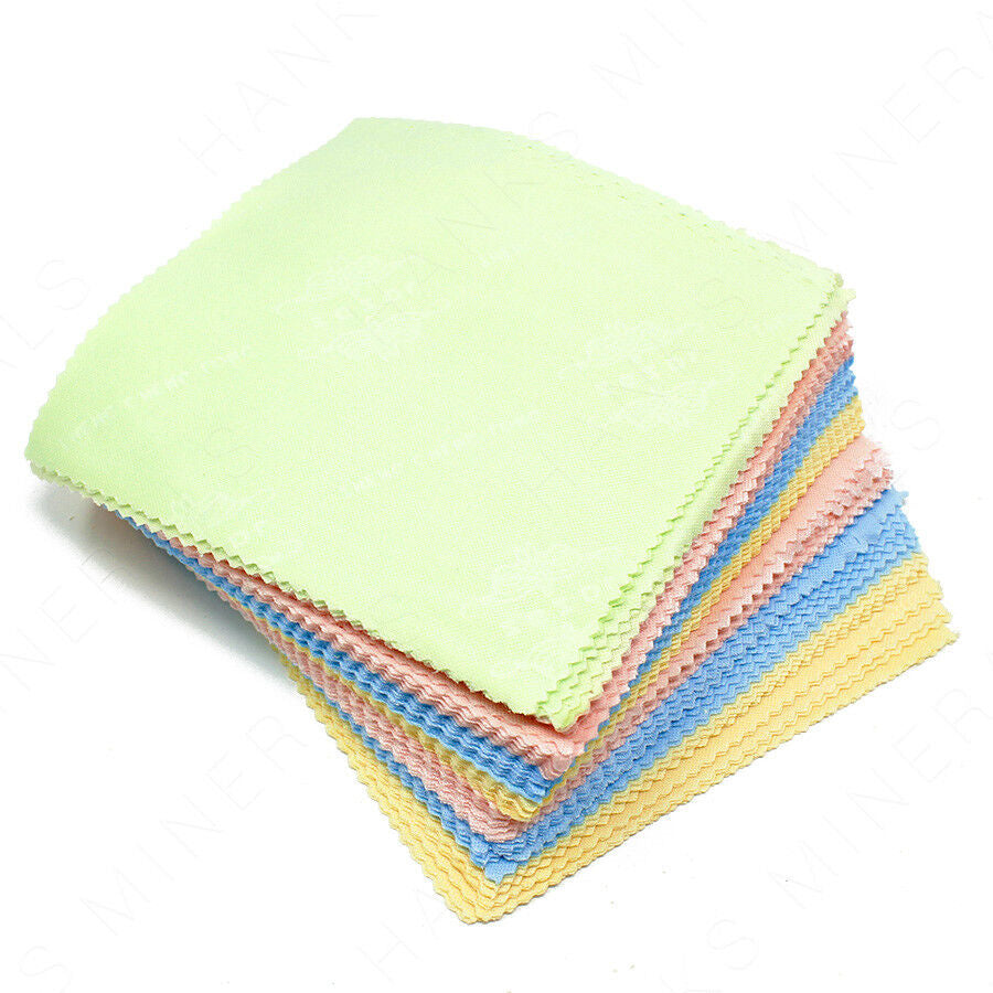 100pcs  Microfiber Cloth Cleaning Screen Camera Lens Phone Glasses