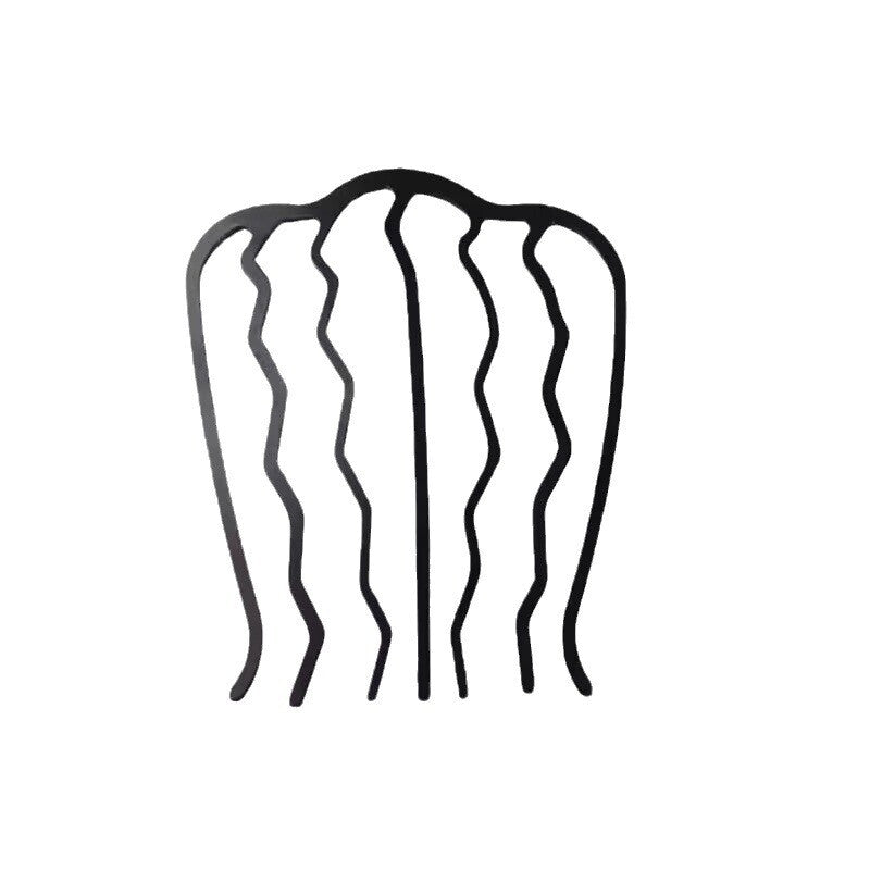 12pcs Hair Side Comb Vintage Hair Fork Clip U Shape French Twist Hair Pin Hair US