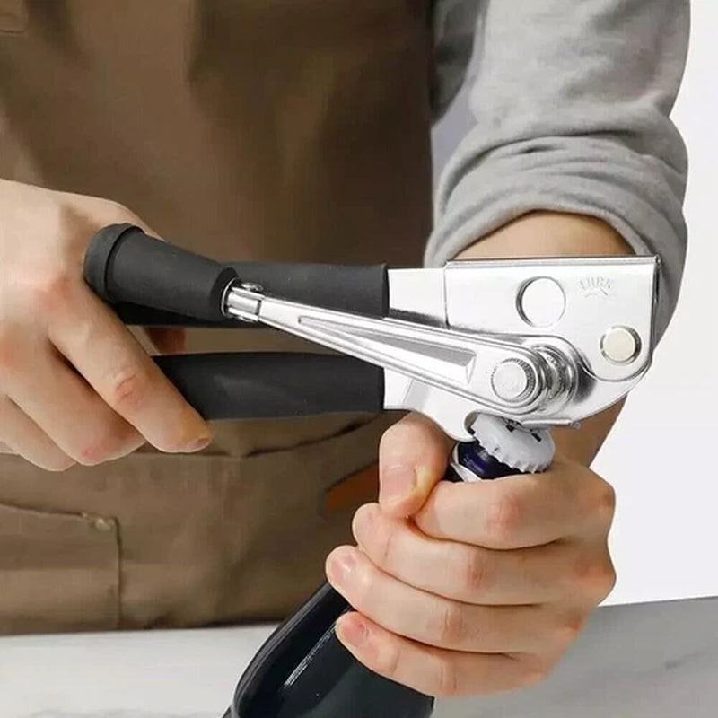 Heavy Duty Commercial Can Opener Hand Crank Can Opener Manual Easy for Big Cans