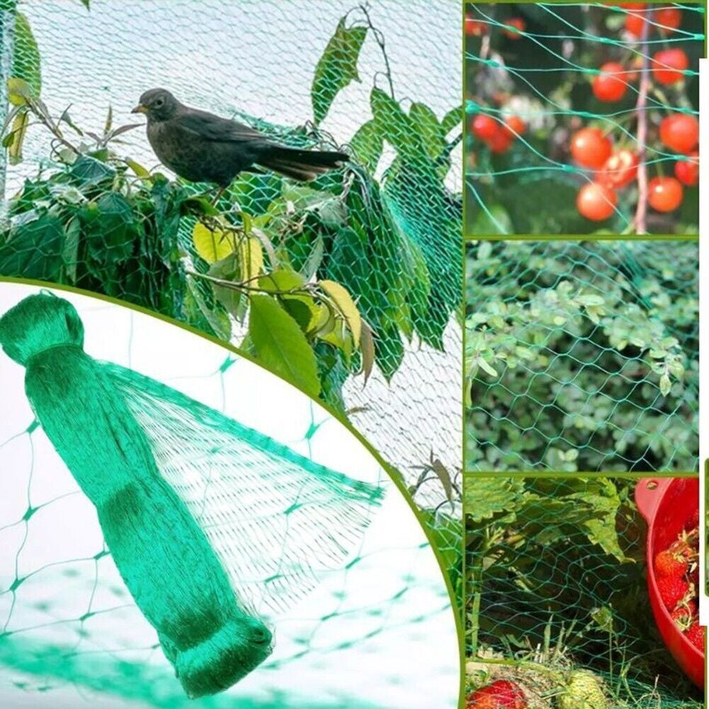 Anti Bird Netting Pond Net Protection Tree Crops Plants Fruits Garden Mesh