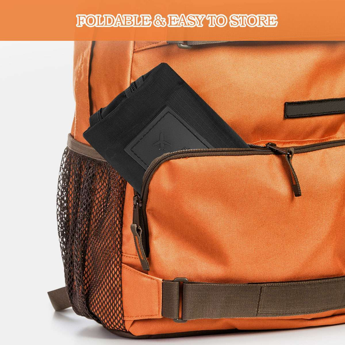 Golf Shoes Bag Zipped Sports Bag Shoe Carrying Case Breathable W/ Top-Handle