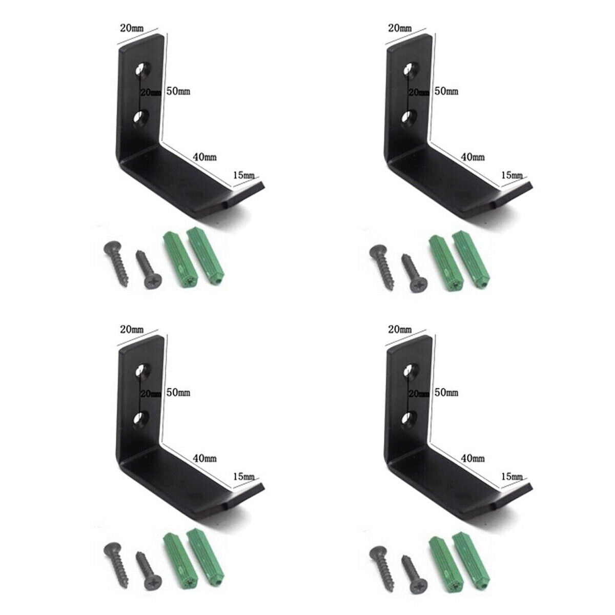 4PCS Jack Stands Wall Mount Organizer Heavy Duty Stainless Steel Holder Hooks