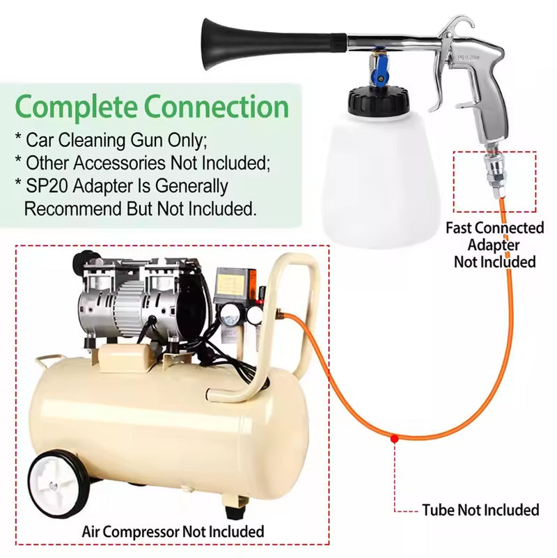 New Car Cleaning Air Pulse Sprayer for Interior/Exter