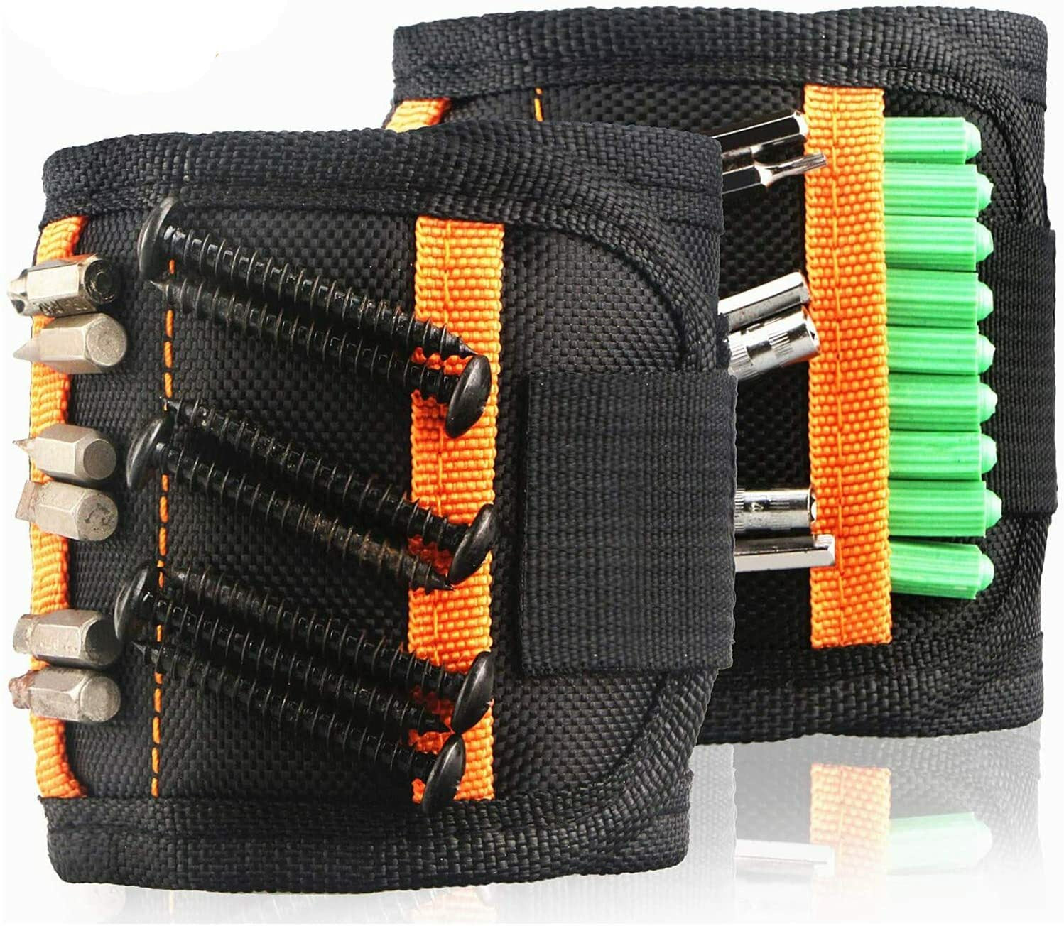 Magnetic Wristband Strong Magnets for Holding Wrench Screw Nail Bit DIY Handyman