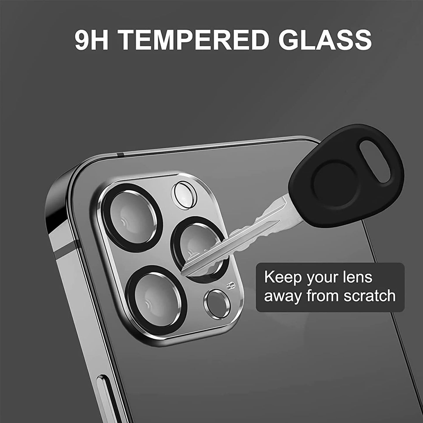For Iphone 16 15  Pro Max Clear Shockproof Case +2*Screen +2*Lens Protector