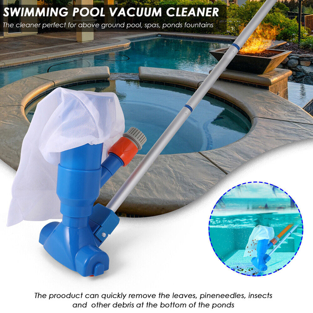 Swimming Pool Spa Suction Vacuum Head Cleaner Cleaning Kit Accessories Tool