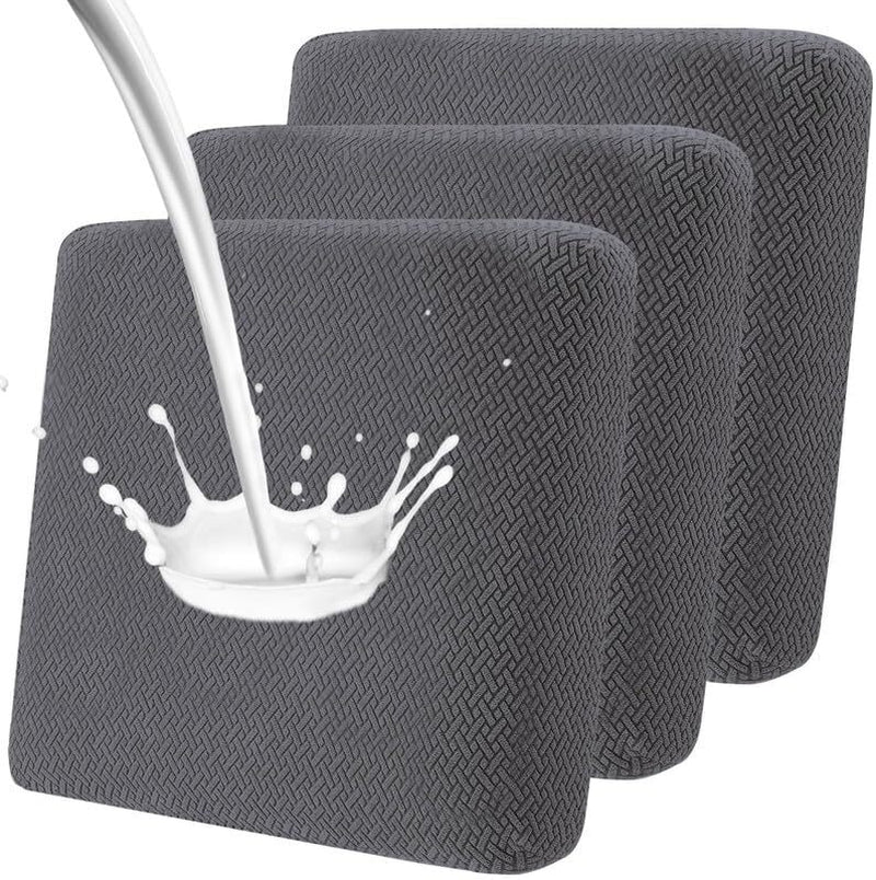 2pcs 100% Waterproof Patio Stretch Sofa Cushion Covers Outdoor Chair Cushion Covers