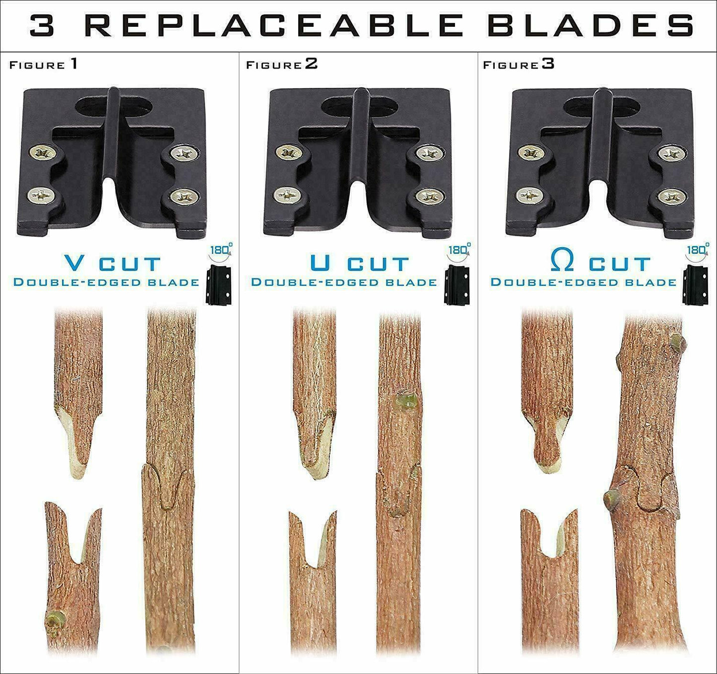 Garden Tree Grafting Knife Pruning Pruner Shears Snip Scissors Cutting Tool Kit