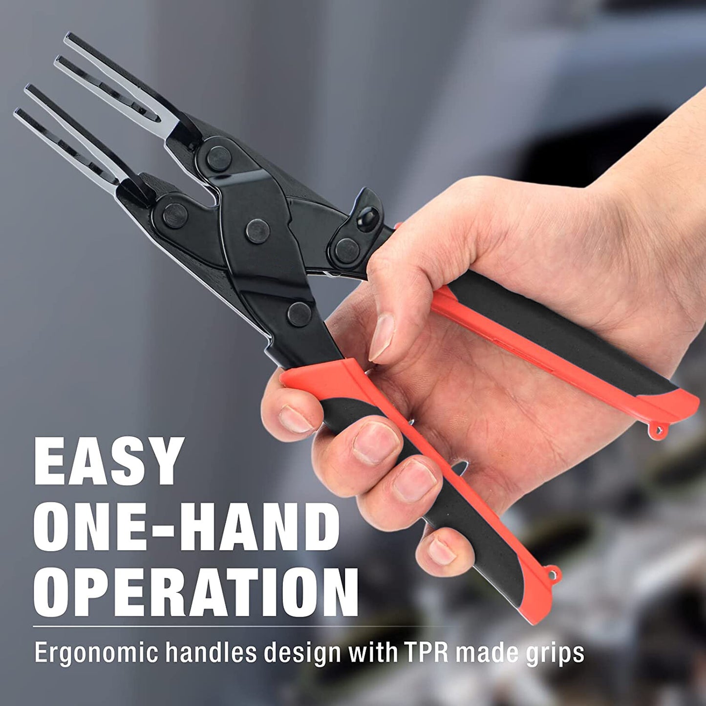 Disconnect Tong Tool for Push to Connect 1/2'' 3/4'' 1'' Fittings Removal Tool