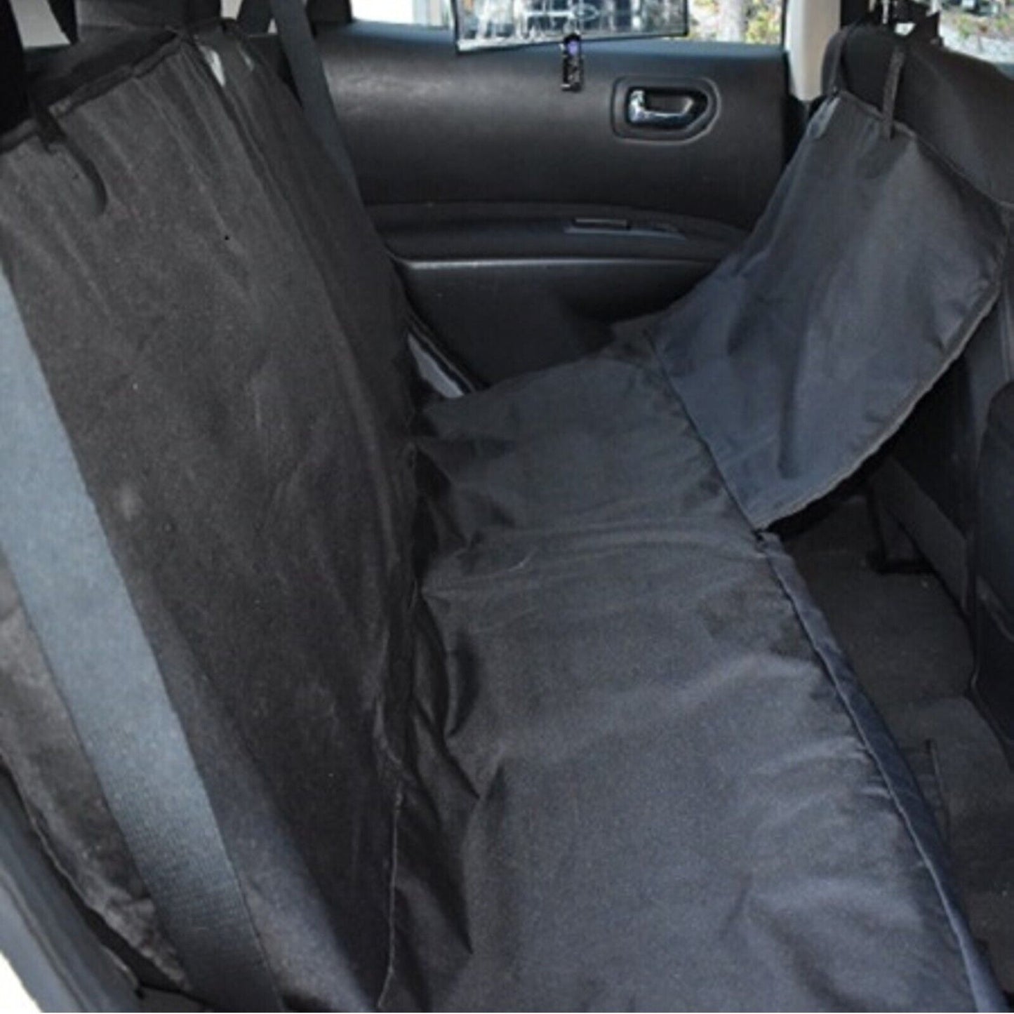 Waterproof Dog Car Seat Cover Hammock – Back Seat Protector & Extender for Cars, SUVs & Trucks