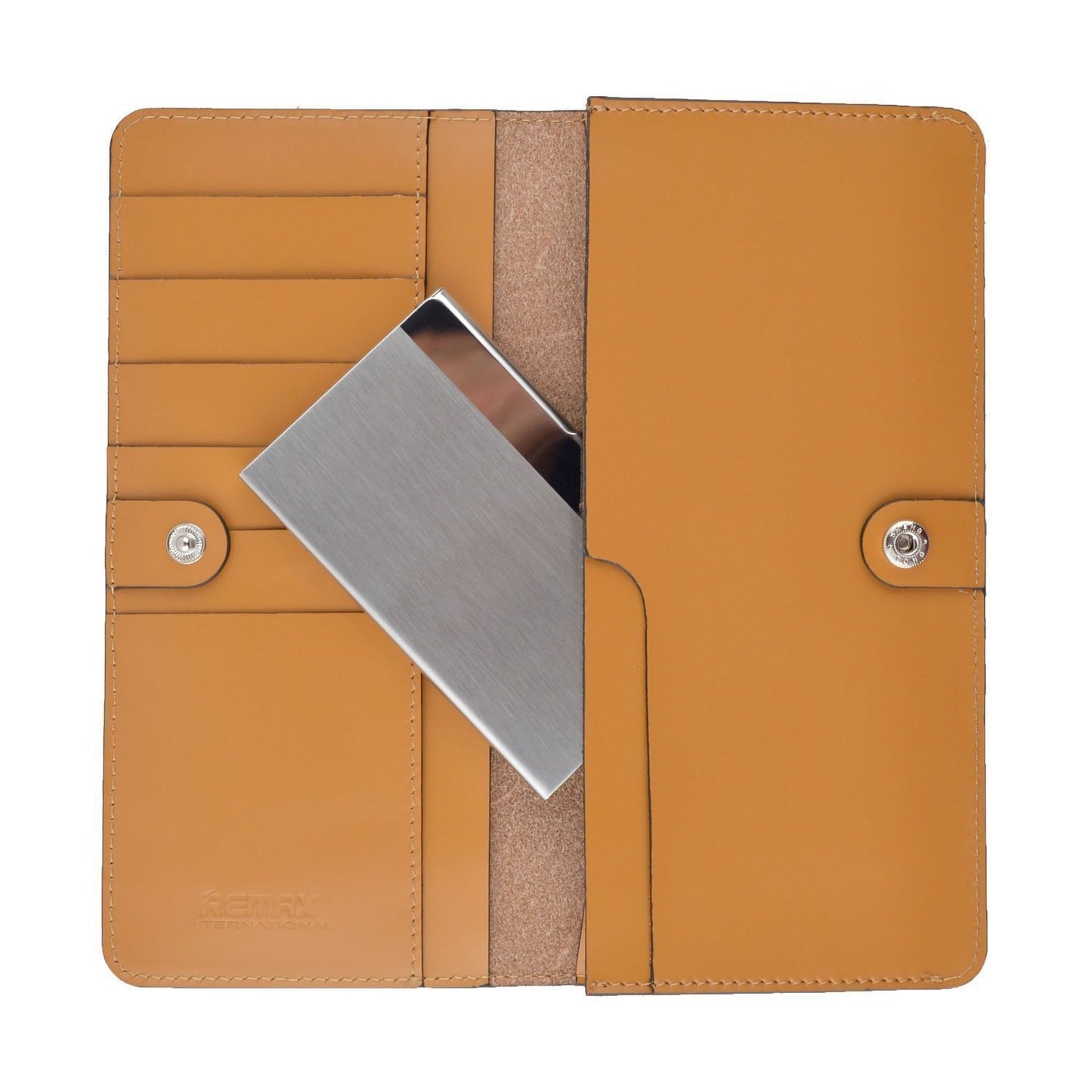 Stainless Steel Card Holder Case Pocket Metal Wallet for Business, ID, Credit