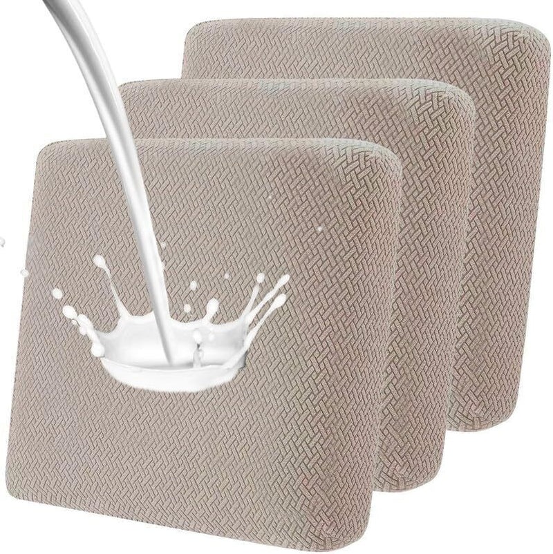 2pcs 100% Waterproof Patio Stretch Sofa Cushion Covers Outdoor Chair Cushion Covers
