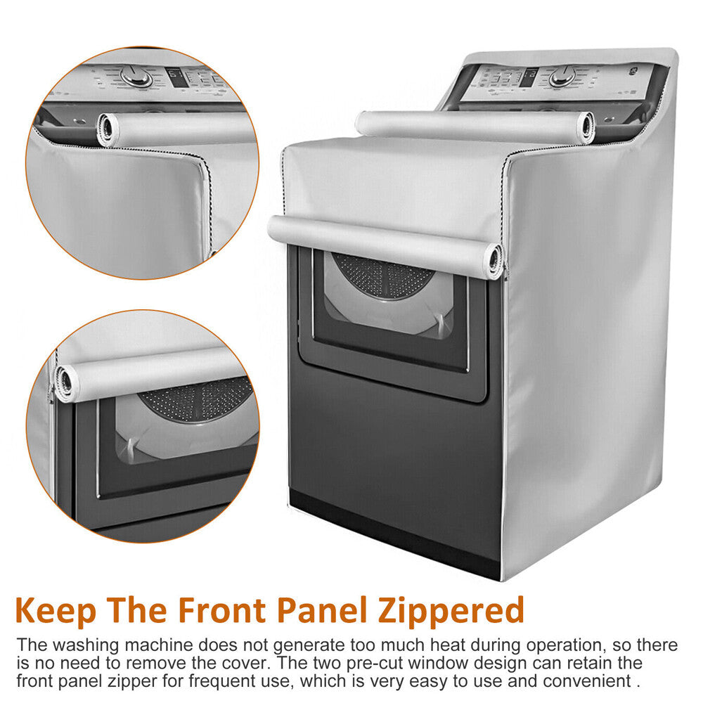 Washing Machine Top Dust Cover Laundry Washer/Dryer Protect Waterproof Dustproof
