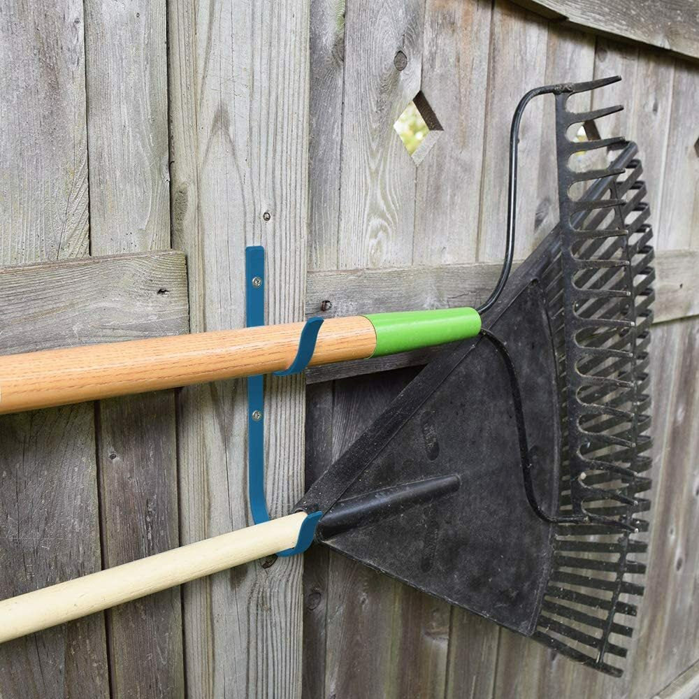 Aluminum Pool Hanger Hook for Pool Pole, Hose, Brush, Leaf Rake, Garden Tools