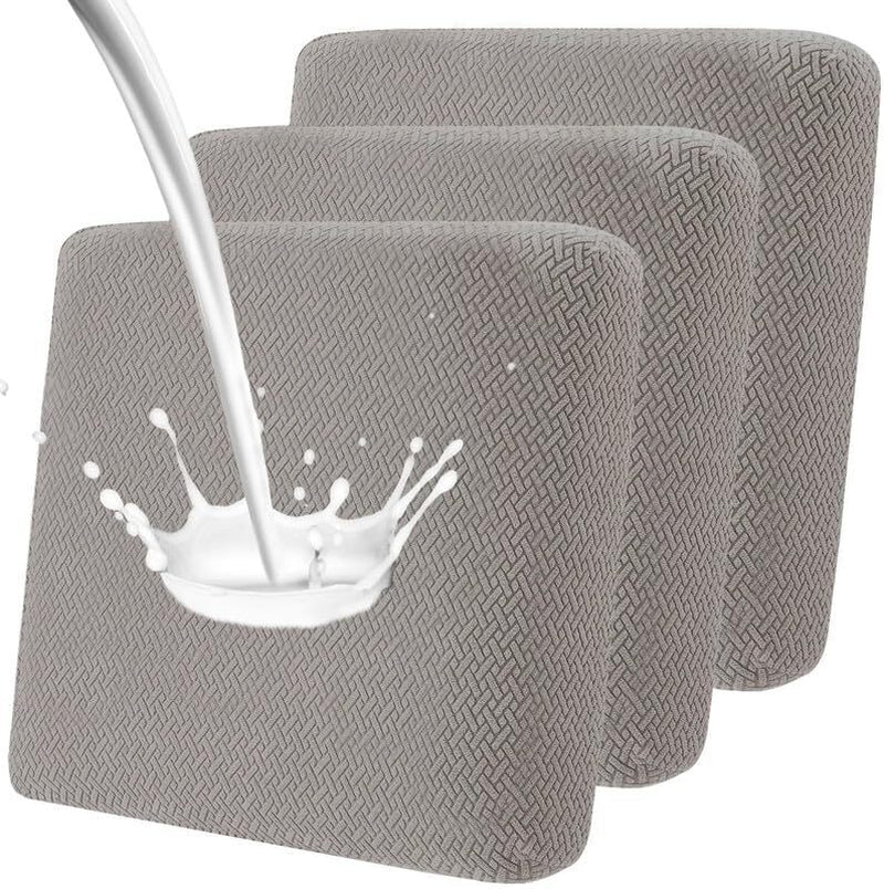 2pcs 100% Waterproof Patio Stretch Sofa Cushion Covers Outdoor Chair Cushion Covers