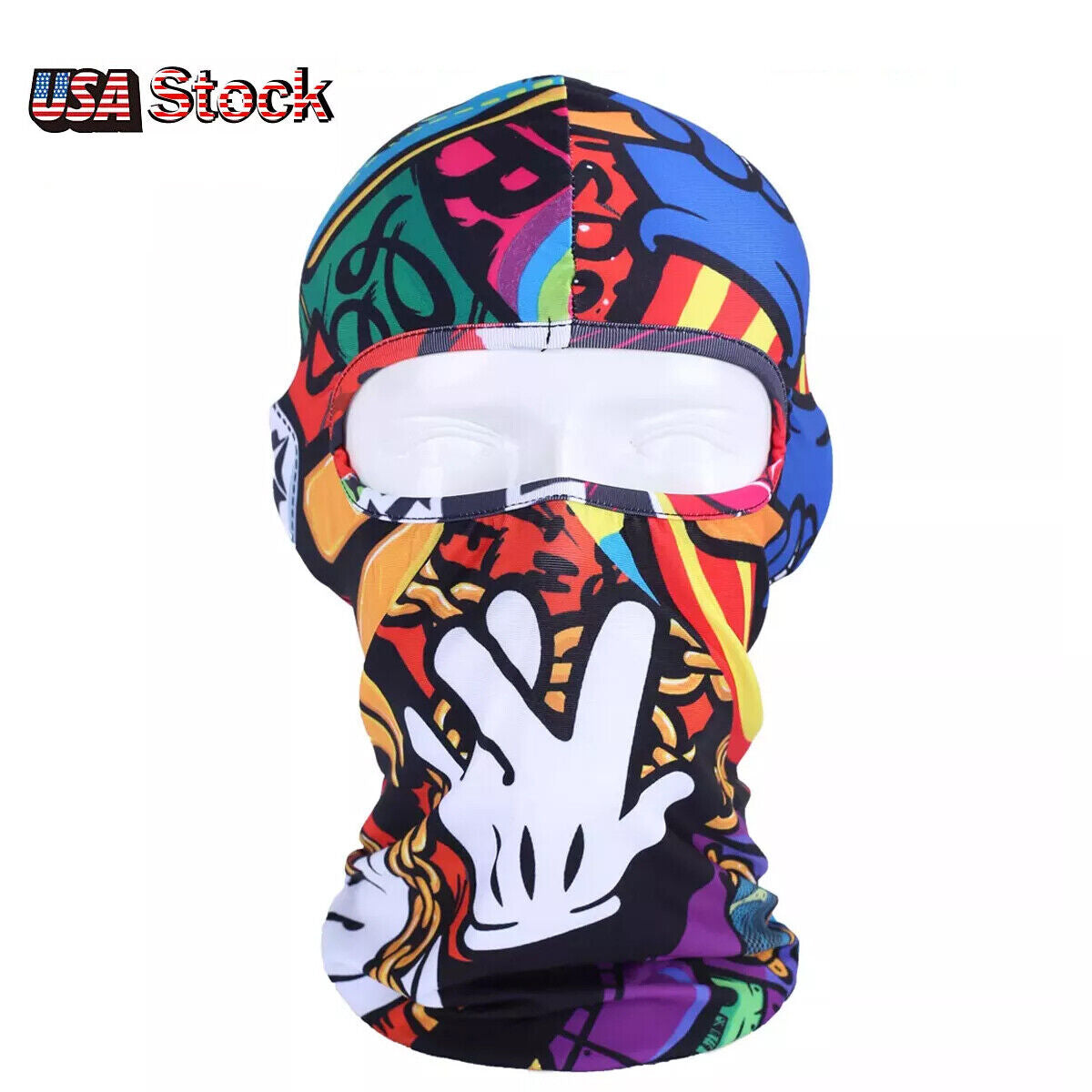 Balaclava Face Mask UV Protection Ski Sun Hood Tactical Masks for Men Women