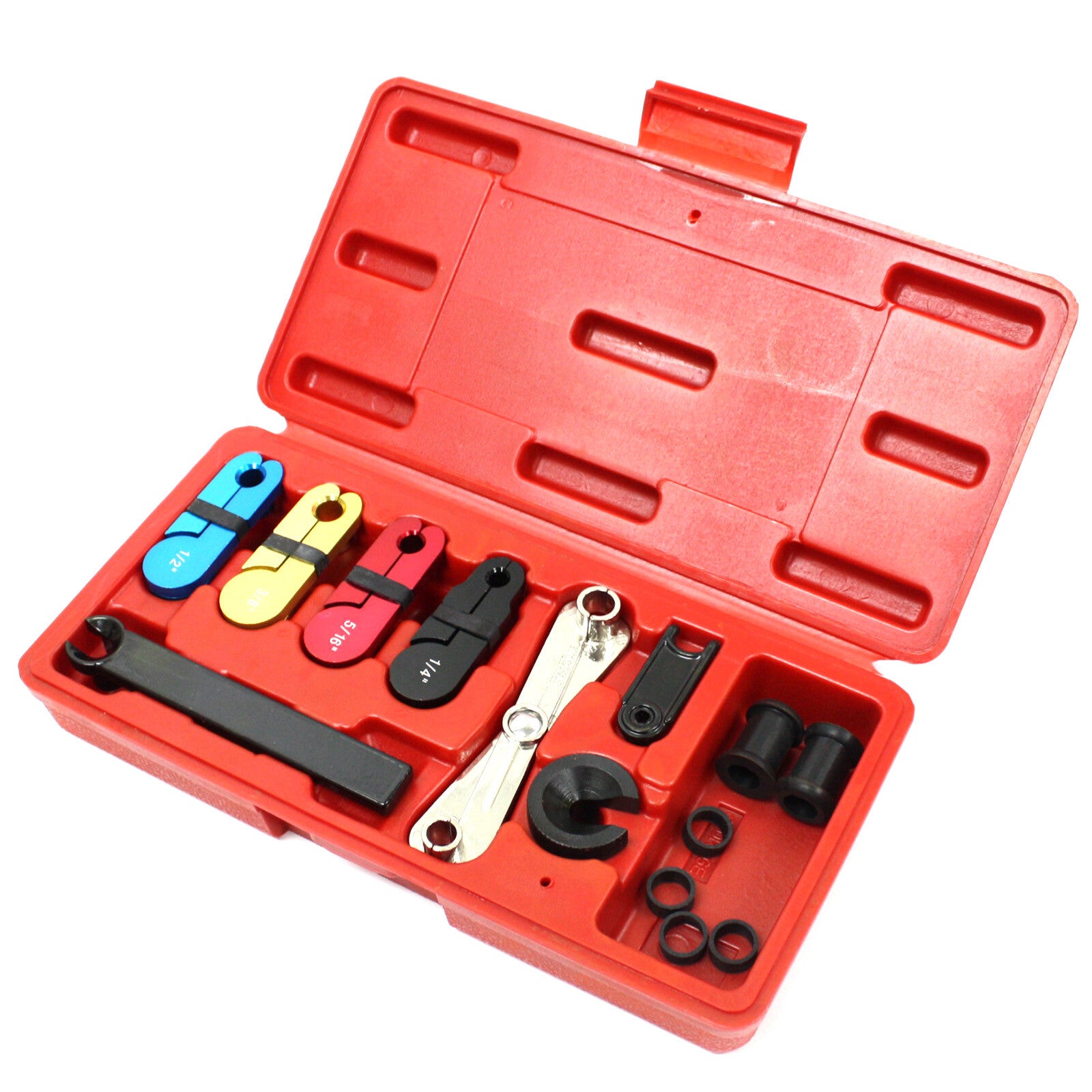 8 Pc Fuel & Transmission Line Disconnect Tool Set Decouple 1/4" 5/16" 3/8" 1/2"