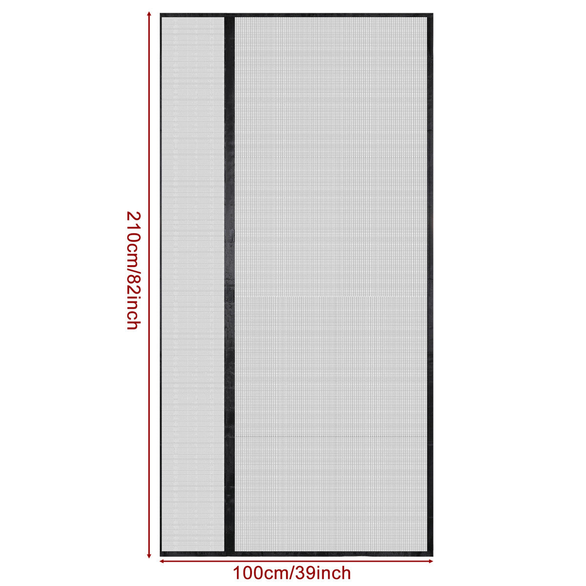 Magnetic Screen Door Mesh Curtain Heavy Duty Mosquito Net Bug Hands Free Closer