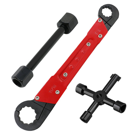 Angle Stop Wrench Kit – Multi-Function Plumbing Tool for Valve & Supply Line Removal