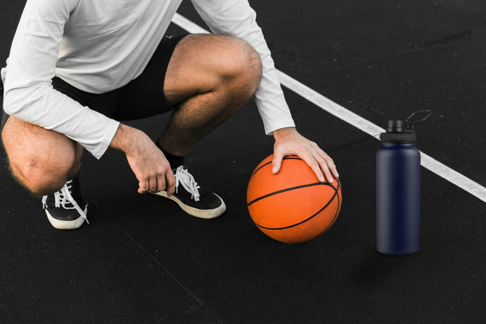 Water Bottle Stainless Steel Vacuum Double Wall Insulation Sport Wide Mouth 40 Oz 