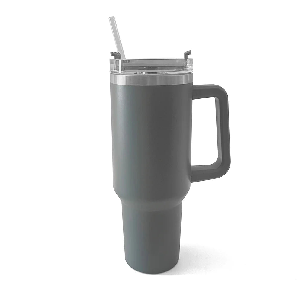 40 Oz Tumbler Stainless Steel Vacuum Insulated Tumbler with Lid and Straw Gift