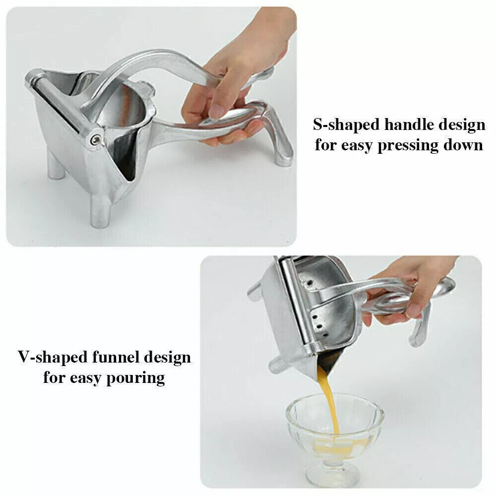 Heavy Duty Manual Fruit Juicer Premium Extractor Hand Press Lemon Squeezer US_