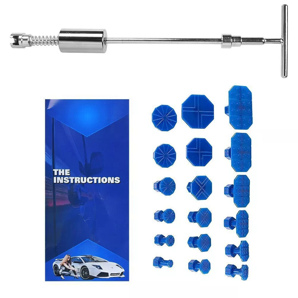 Car Body Slide Hammer Paintless Dent Repair Tools Puller Lifter Hail Removal Kit