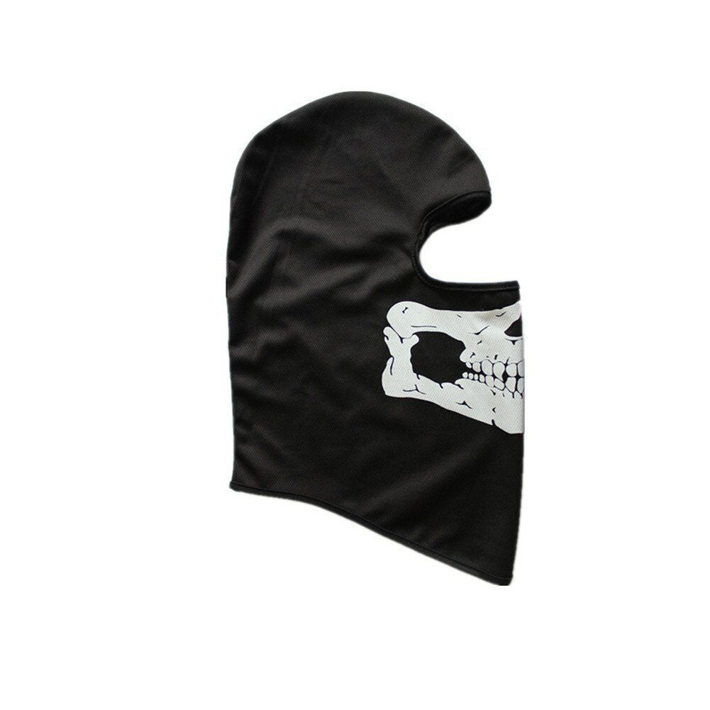 Motorcycle Game Balaclava Hood Ghost Skull Full Face Cover CS Halloween Mask