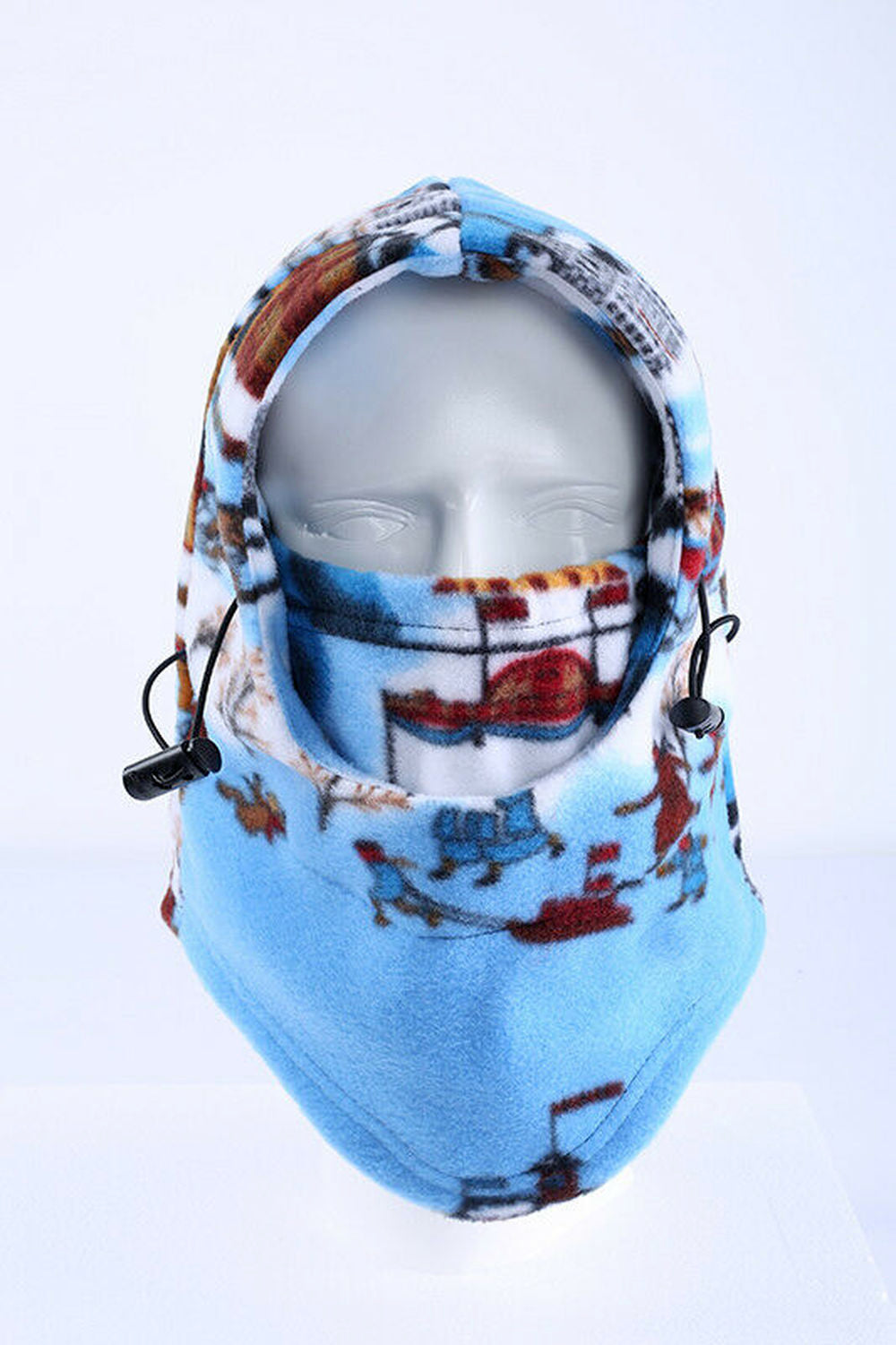 Camo Windproof Fleece Neck Warm Balaclava Ski Full Face Mask for Cold Weather