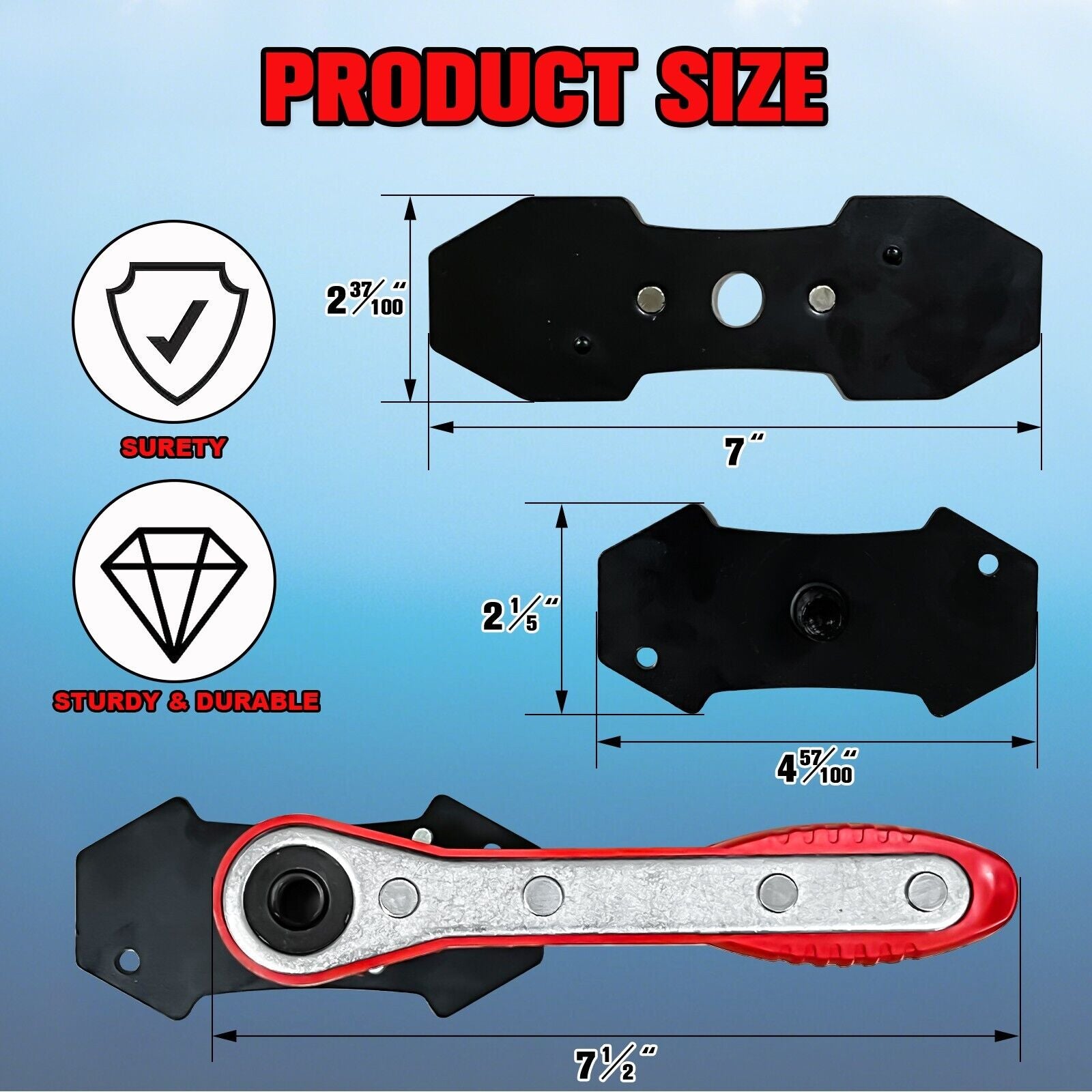 Heavy Duty Tools for Disc Brake Car Compressor Wind Back Tool