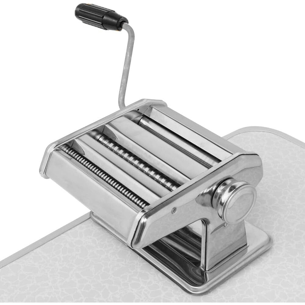 Homemade Pasta Maker Roller – Heavy-Duty Stainless Steel Machine for Spaghetti, Fettuccine & More